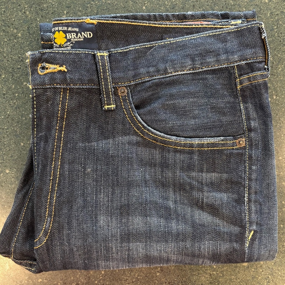 Lucky Brand Dark Blue Straight Jeans